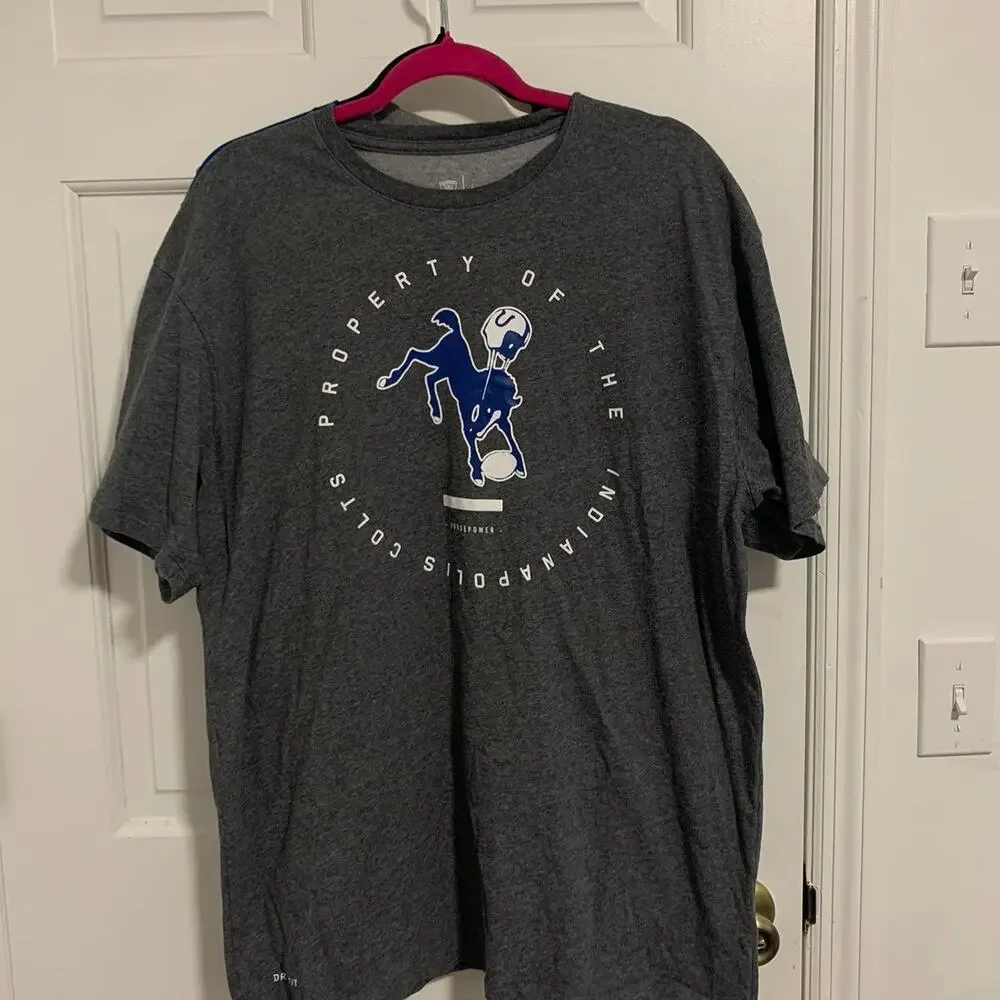 Bundle of 3 Nike Indianapolis Colts NFL T Shirt Size Large - Picture 2 of 5